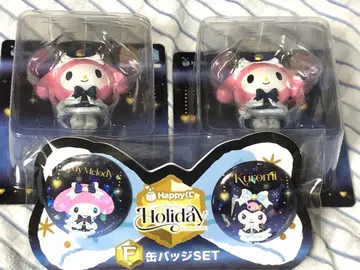 해피 복권 마이멜로디 A상 피규어 F상 캔 배지