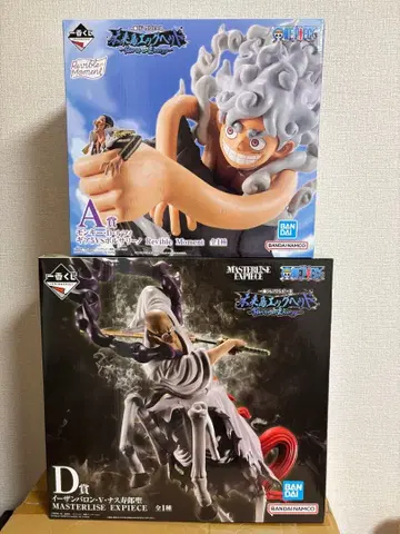 제일복권 원피스 미래섬 에그헤드 A상과 D상의 인기 세트 미개봉