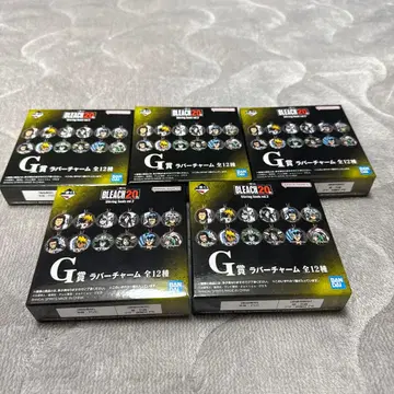 제일복권 블리치 G상 러버 참 5개 세트