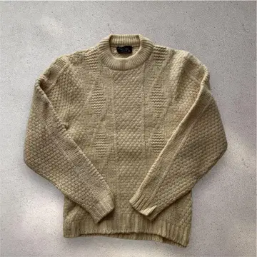 Puritan 울 크루넥 스웨터 M