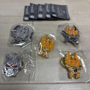 가로 x 일러스트 스탠다드 메탈 키링 전 5종 세트