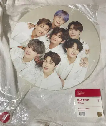 BTS 이미지 피켓 부채