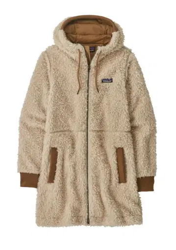 새상품급 파타고니아 더스티 메사 파카 M 보아 플리스 베이지