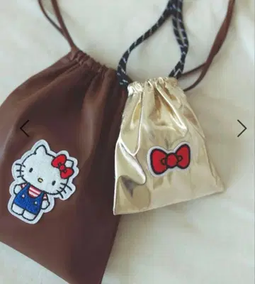 Elura x 헬로키티 와펜 복조리 세트 롤리스 지나시스