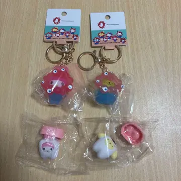 산리오 미야쿠미야쿠 변신 입체 마스코트 다 같이 되자! -이-