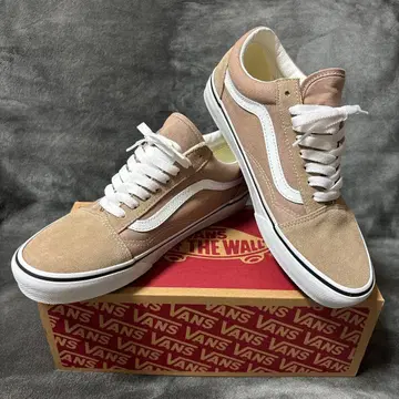 [ 미사용 ] VANS 올드스쿨 베이지 26cm