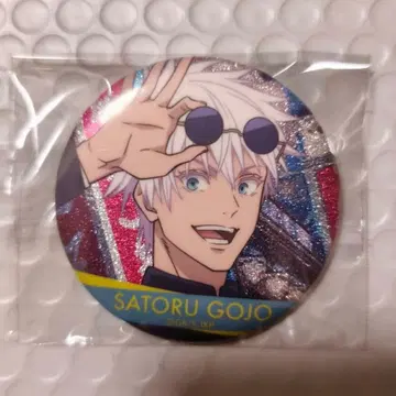 주술회전 쥬쥬 탐방 캔뱃지 레어 고죠 사토루 오사카 츠텐카쿠