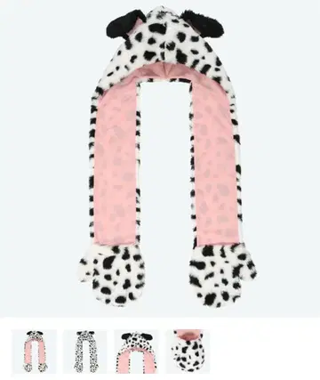 디즈니 팬 캡 머플러 101마리 강아지