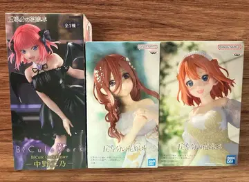 5등분의 신부 피규어 3체 세트