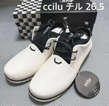 [ 새상품 ] ccilu 칠 26.5cm 화이트 스니커즈