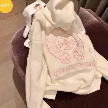 왕홍 후드티 y2k 크로스