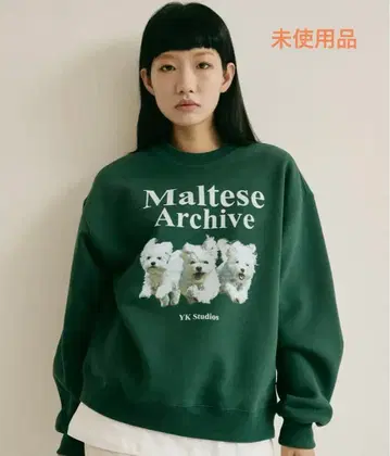 WAIKEI 맨투맨 그린 미사용품