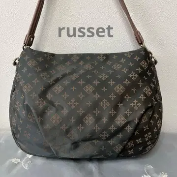 russet 러셋 숄더백 모노그램 그레이 포근한 턱