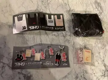 [ 영화 라스트맨 ] 가챠가챠의 숲 에코백, 플랫 참 2종 세트