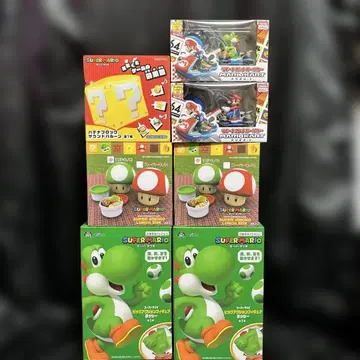 [ 미개봉 새상품 ] 닌텐도 슈퍼 마리오 굿즈 세트 [ 무료배송 ]