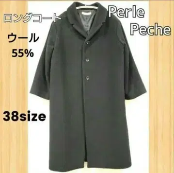 롱 코트 체스터 코트 울 블랙