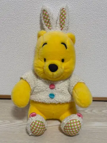 도쿄 디즈니랜드 한정판 곰돌이 푸 봉제 인형 부활절