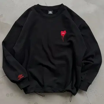 ONCILY UMBRO/ HEARTLOGO 스웨트 L 사이즈