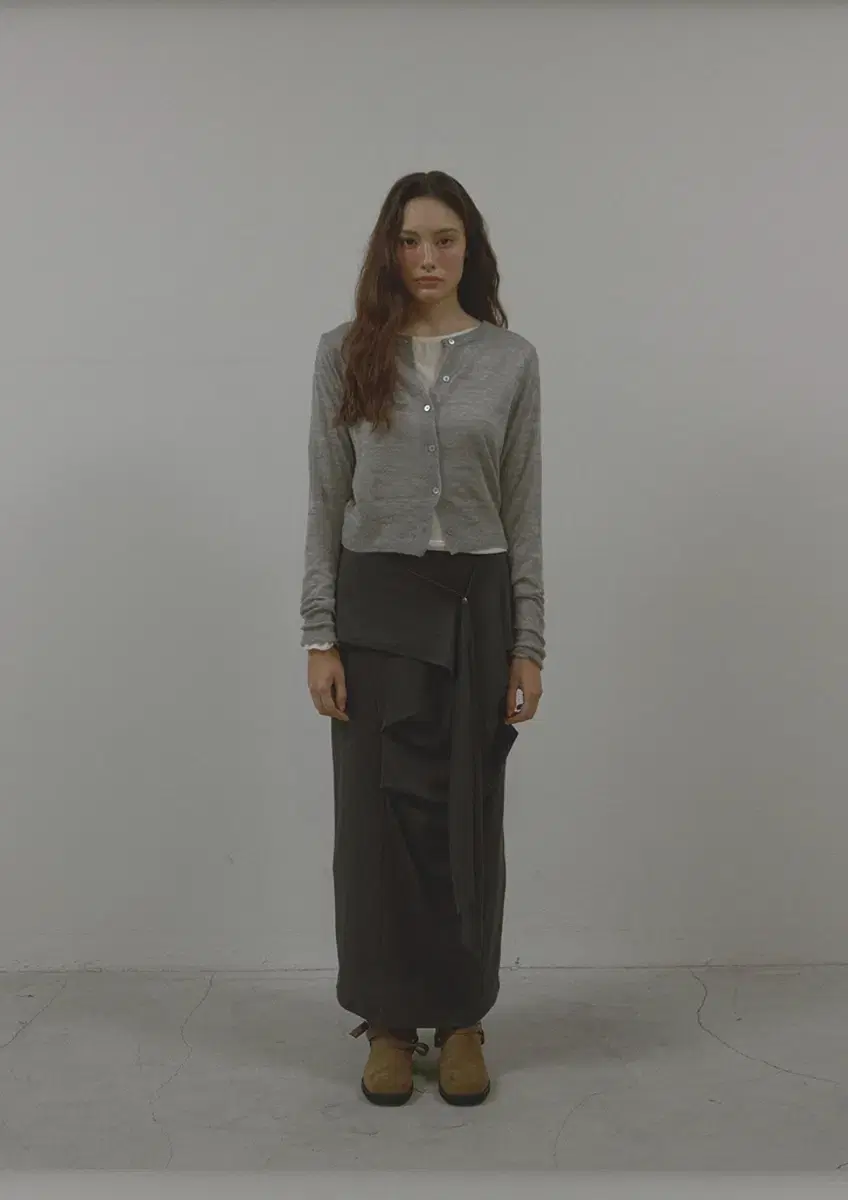 Asura TUK Wrap Skirt (Charcoal)