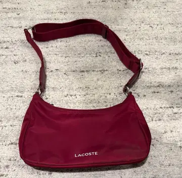 새상품급 라코스테 액티브 나일론 호보백 숄더백