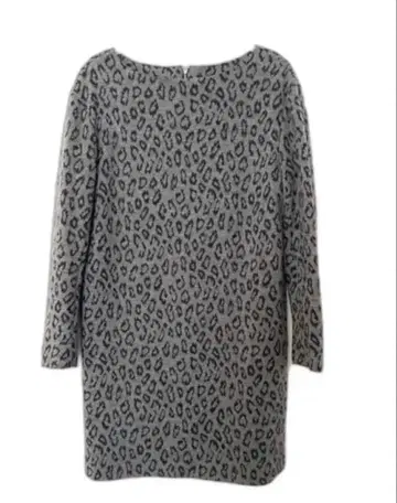 drawer 드로어 무릎 기장 원피스 레오파드 무늬