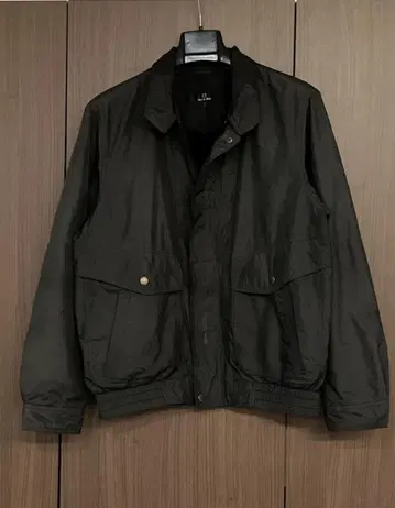 블루종 블랙 자켓 점퍼