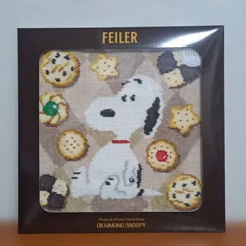 페이러 스누피 메니메니쿠키 손수건 스누피타운샵