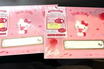 [ 새상품 ] 산리오 엔조이 아이돌 헬로키티 티켓 파일 2세트