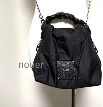 nouer*1회 사용 핸드백 체인 스트랩 포함 다운 느낌
