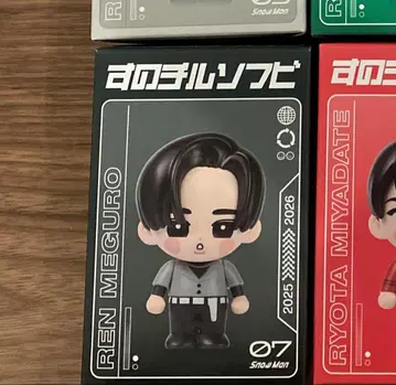 미개봉 새상품 Snow Man 메구로 렌 스노치루 소프트 비닐