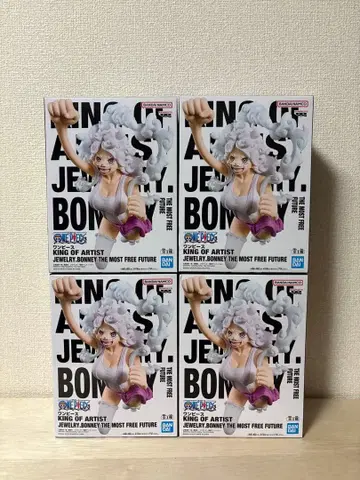 [ 미개봉 ] 원피스 KING OF ARTIST 보니 4체 세트