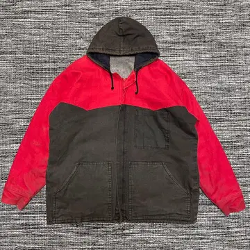 SEPULVEDA 액티브 자켓 빨검 투톤 덕지 페이드