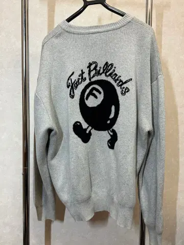 Who'sWHOgallery 로고 니트 코튼 빅 실루엣