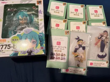 선착순 하츠네 미쿠 안경 구스마 복권 넨도로이드 라스트 원 미개봉 9점