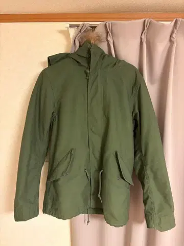 몽키타임 모즈 코트 짧은 기장