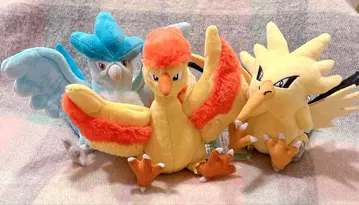 파이어 썬더 프리저 포켓몬핏 봉제 인형 fit