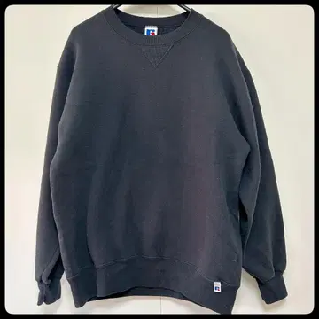 러셀 블랙 크루넥 트레이닝복 MADE IN USA 러셀