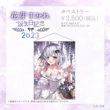 브이스포 하나가메 스미레 생일 기념 2023 태피스트리