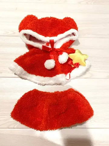 디즈니 스토어 유니베어시티 크리스마스 판초 코스튬