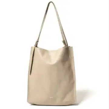 [ 새상품급 ] BEAURE 밴드 포함 A4 세로형 토트 가죽 그레이지