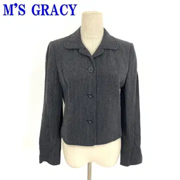 엠즈 그레이시 자켓 울 안감 있음 다크 그레이 9 C1955