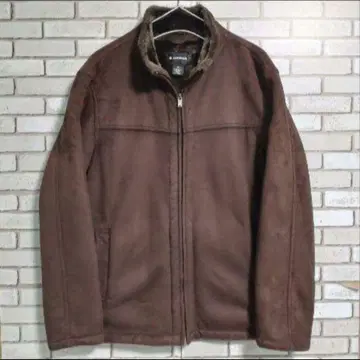 AIRWALK 에어워크 XL 브라운 무스탕 자켓 보아 안감