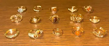 골드링 반지 세트 묶음 판매 9~18호