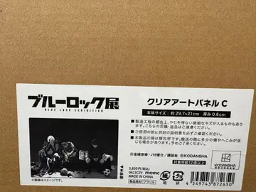 블루 록 전시회 클리어 아트 패널 C