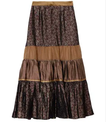 Ameri POSIE NOSTALGIC TIERED SKIRT