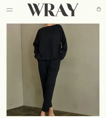 lounge WRAY 라이트 저지 셋업 네이비 S