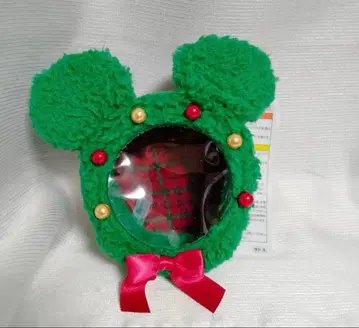 디즈니 크리스마스 2024 파우치 오너먼트 리스 미키