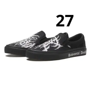 BABYMETAL x Vans Slip-On 27cm