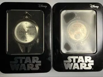스타 워즈 프리미엄 밀레니엄 팔콘형 회중시계 개봉됨