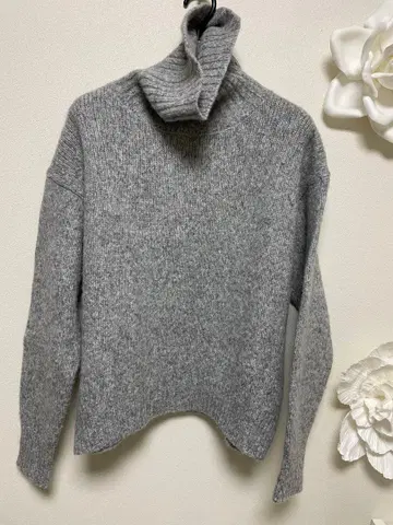 CLASSE 알파카 그레이 니트